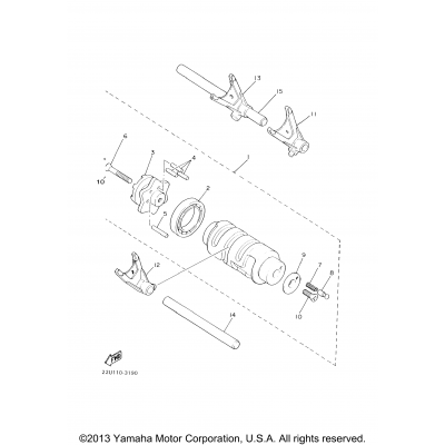 Shift Cam Fork