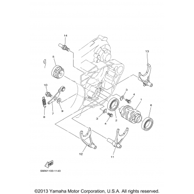 Shift Cam Fork