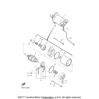 STARTING MOTOR
