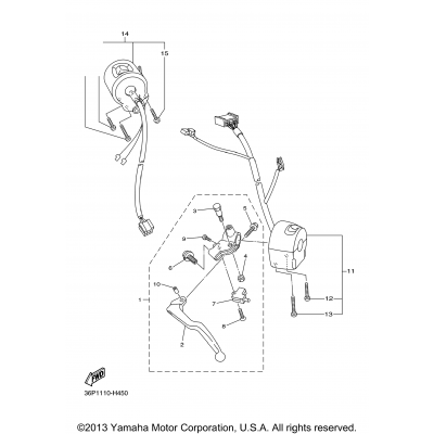 Handle Switch Lever