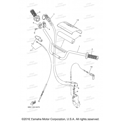 Steering Handle Cable