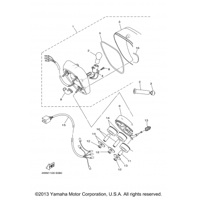 Steering Handle Cable