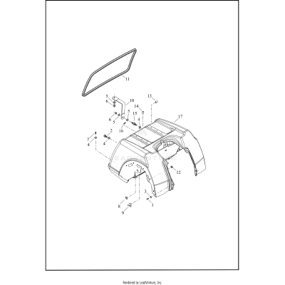 BODY ASSEMBLY - FLHLT