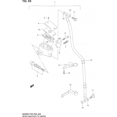 FRONT MASTER CYLINDER