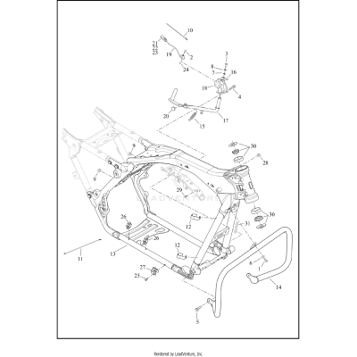 FRAME AND JIFFY STAND
