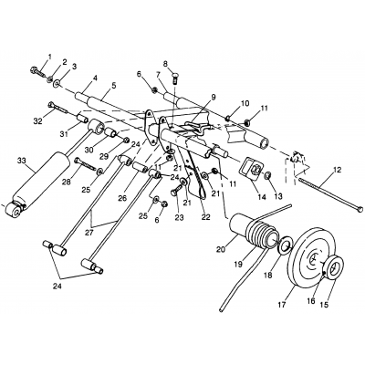 Rear Torque Arm Trail Rmk