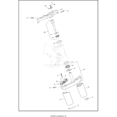 FORK BRACKETS, FRONT