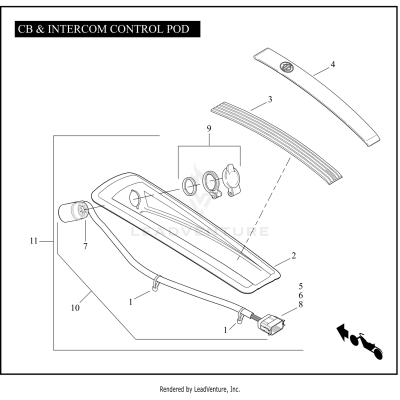 CB & INTERCOM CONTROL POD