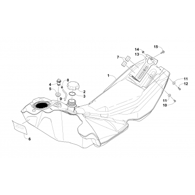 GAS TANK ASSEMBLY