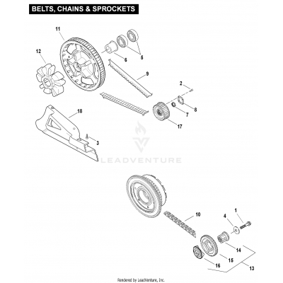 BELTS, CHAINS & SPROCKETS