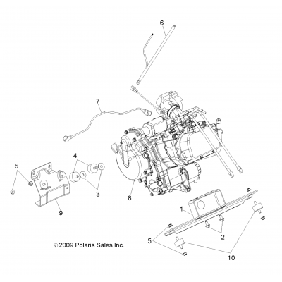 Engine, Mounting