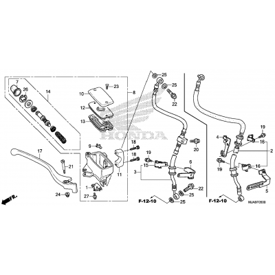 FRONT BRAKE MASTER CYLINDER (1)