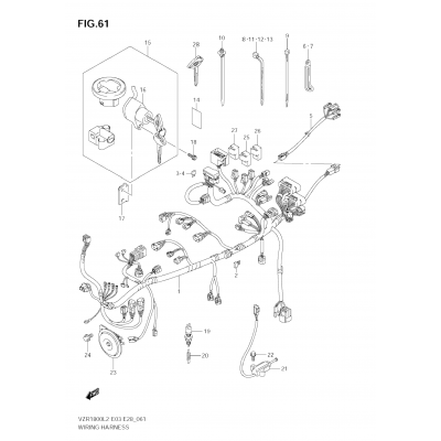 WIRING HARNESS (VZR1800 L2 E28)