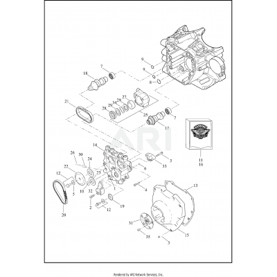 CAMSHAFTS AND CAMSHAFT COVER - TWIN CAM 96™