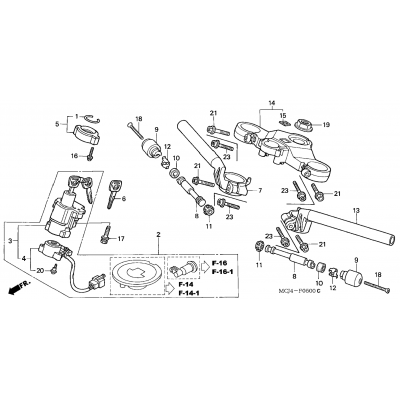 HANDLEBAR / TOP BRIDGE