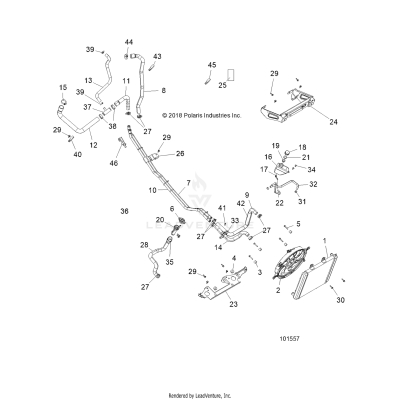 ENGINE, COOLING SYSTEM - A19DAE57A4 (101557)