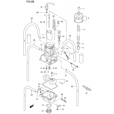 CARBURETOR (MODEL W/X/Y)