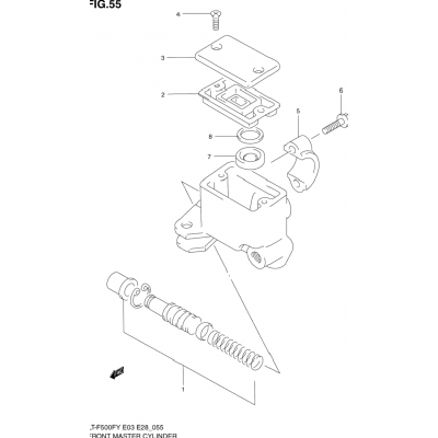 FRONT MASTER CYLINDER