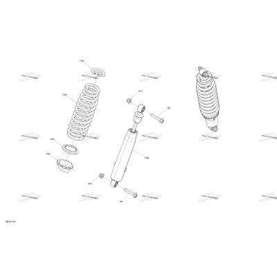 Suspension - Rear Shocks - Base