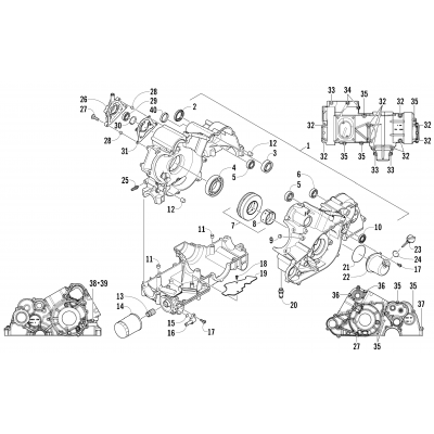 CRANKCASE ASSEMBLY