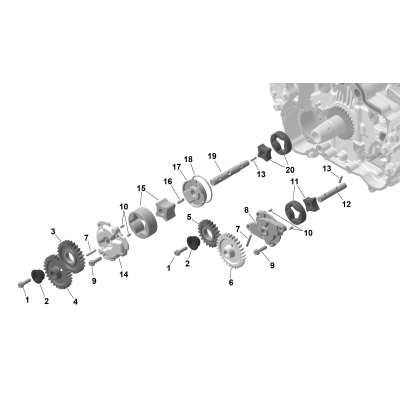 01- ROTAX - Oil Pump
