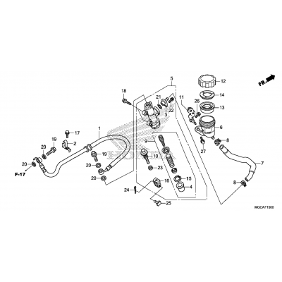 REAR BRAKE MASTER CYLINDER (1)