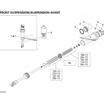 Take Apart Shock, Front