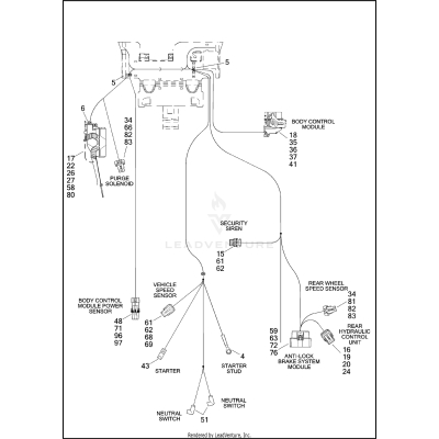 WIRING HARNESS, MAIN (4 OF 5)