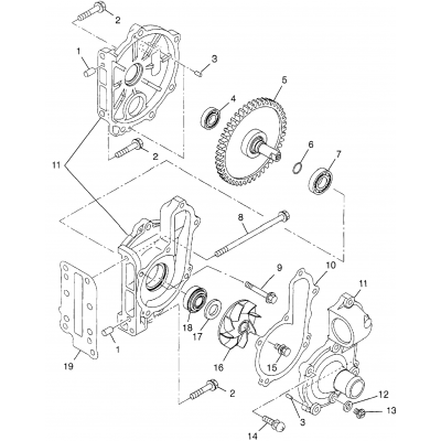 Water Pump 600 Xcr