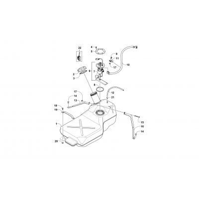 GAS TANK ASSEMBLY