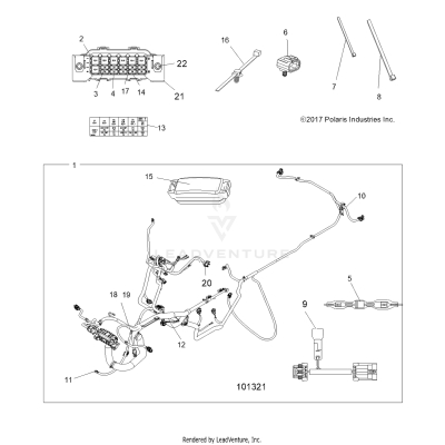 ELECTRICAL, HARNESS - A19SXA85B1/B4/SXE85BC/B9/ZBJ (101577)