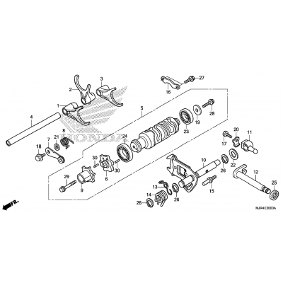 SHIFT DRUM / SHIFT FORK