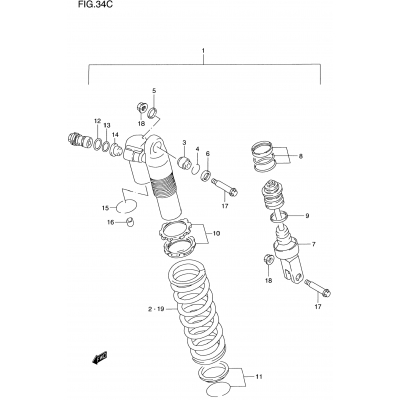 SHOCK ABSORBER (MODEL X)