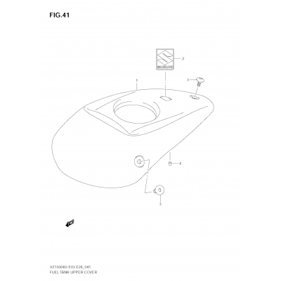 FUEL TANK UPPER COVER