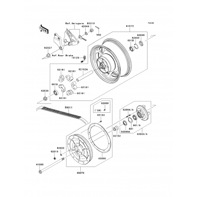 Rear Wheel/Chain