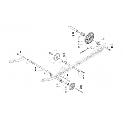 IDLER WHEEL ASSEMBLY