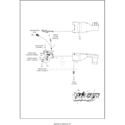 WIRING HARNESS, MAIN, ABS - FLHP