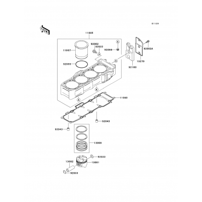 Cylinder/Piston(s)