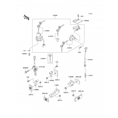 Ignition Switch/Locks/Reflectors