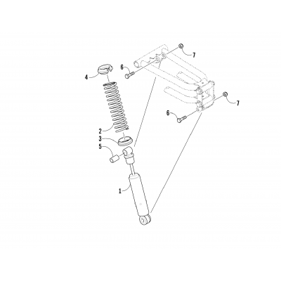 FRONT SUSPENSION SHOCK ABSORBER