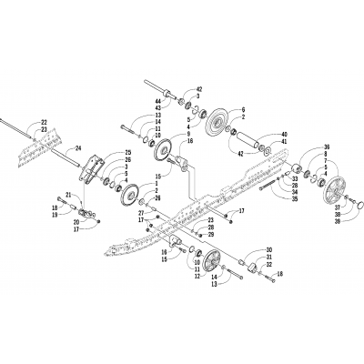 IDLER WHEEL ASSEMBLY