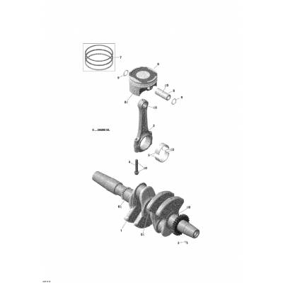 01- Crankshaft, Pistons And Balance Shaft