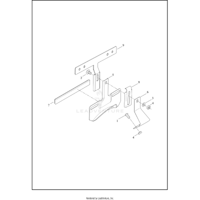 LICENSE PLATE BRACKETS - FLHC, FXLRS, FXLRST