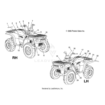 DECALS - A06CD32AA/AB/AC (4999201699920169A12)