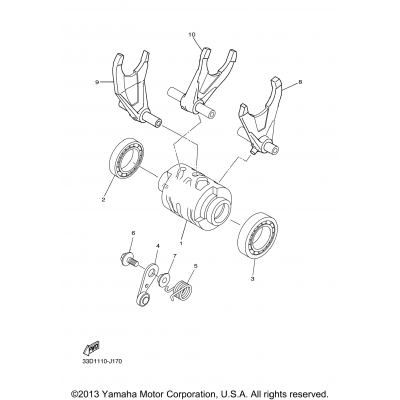 Shift Cam Fork