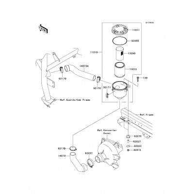 Air Cleaner-Belt Converter(FBF/FCF)