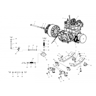 Engine Mounting /Sb