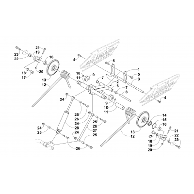 REAR SUSPENSION REAR ARM ASSEMBLY