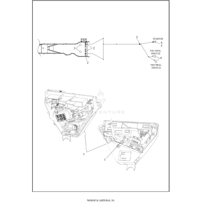 WIRING HARNESS, MAIN, ABS - FLHTP (6 OF 9)