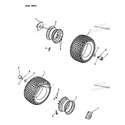 Rear Wheel 170-18